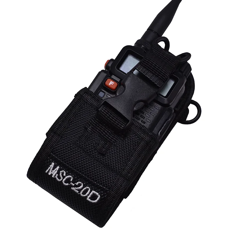 Walkie-Talkie Case Holder Radio Pouch Walkie Talkie Bag Holder Pocket Military Belt Pouch Bags Use For Baofeng Quansheng  TYT