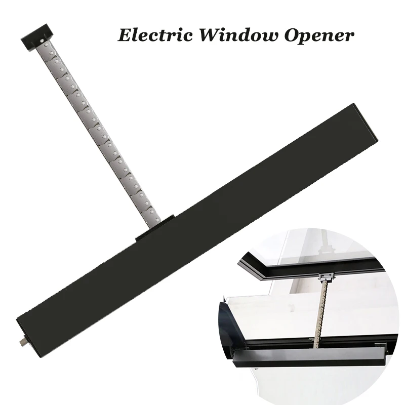 500mm Kette Fenster Opener Aluminium Fenster Motor Dachfenster Antrieb DIY Smart Home Keller Markise Motor Optional fernbedienung