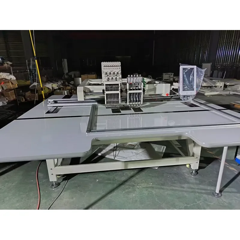 CNC Industrial Car Interior Seat Leather Punching Sewing Machine Leather Embroidery and Sewing Machine for Leather Trim
