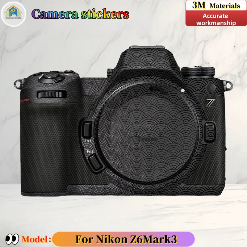 Z63 para pegatinas de cámara Nikon Z6 Mark3, piel DIY, película protectora resistente al desgaste de sastrería de precisión