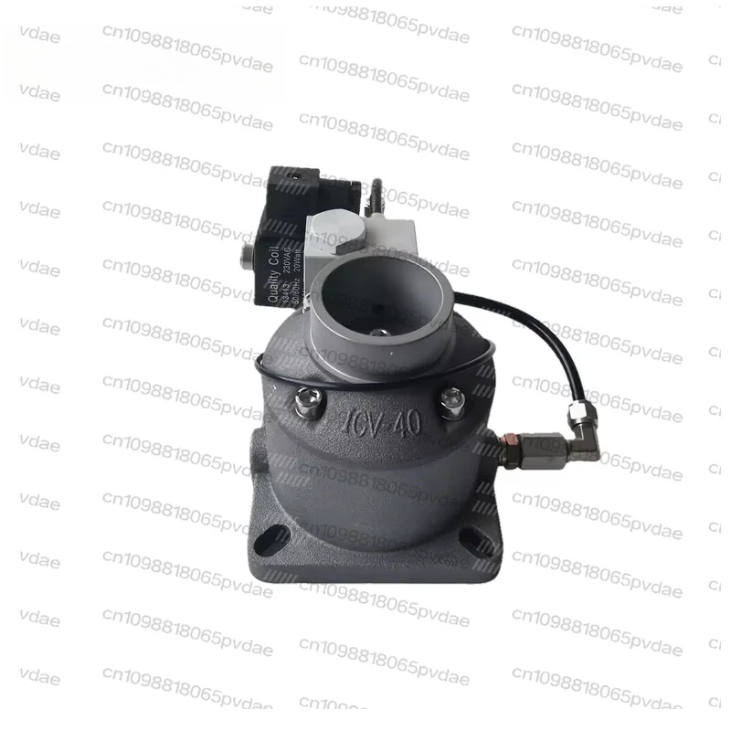 ICV-40 Intake Valve Assembly DN-40-E With 220V Solenoid Valve and Vertical Valve Block Fits Screw Air Compressor