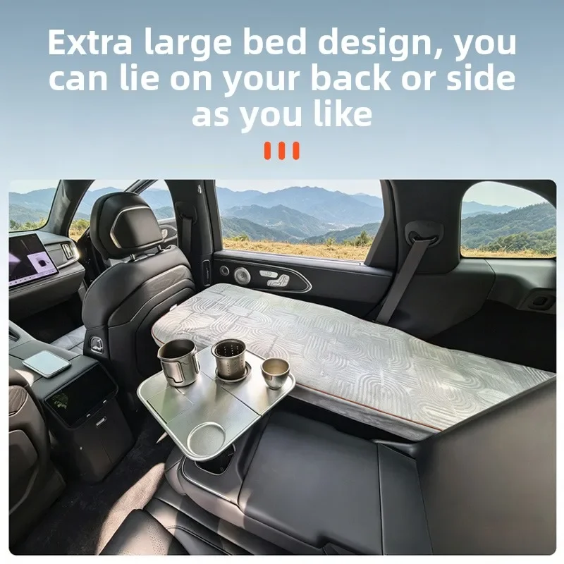 For Zeekr 8X 2026 Car Inflatable Mattress Outdoor Camping Sleeping Mat Comfortable and Pressure Resistant Car Travel Bed detail image 2