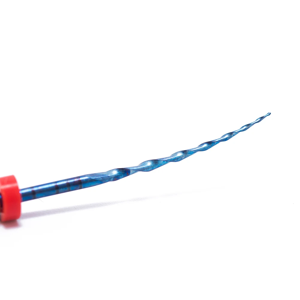4PCS/PACK Easyinsmile Niti Engine File X-TWO S Endo Rotary Files X-T25 Endodontic Root Canal File 25MM 325RPM
