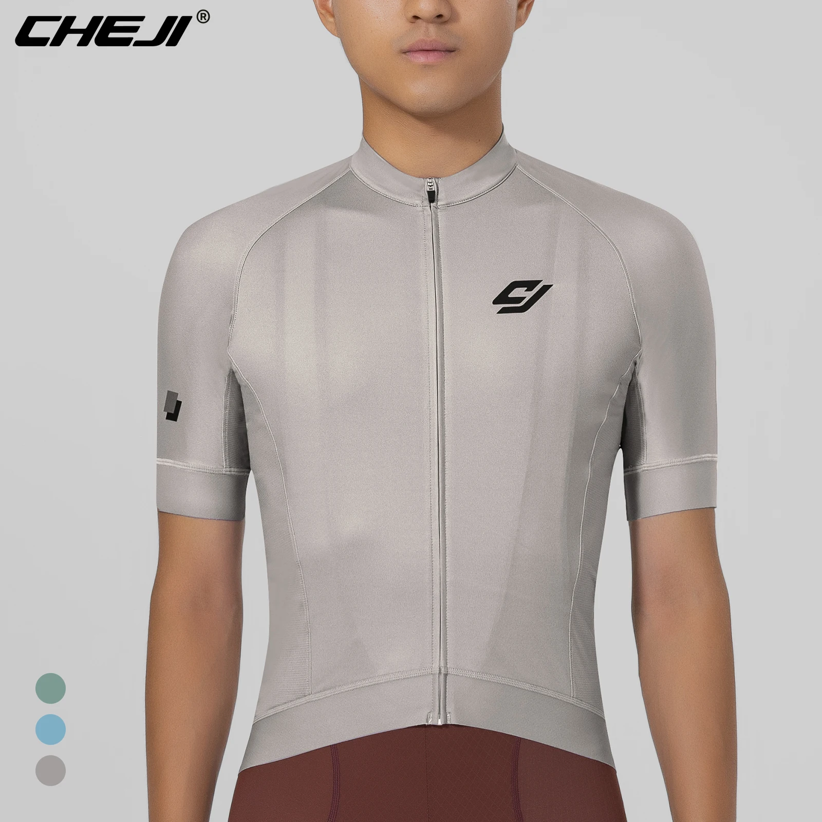 CHEJI Cycling Jerseys High-quality Clothing Men\'s Cycling Sports Equipment Short Sleeved Tops Summer Quick Drying Breathable New