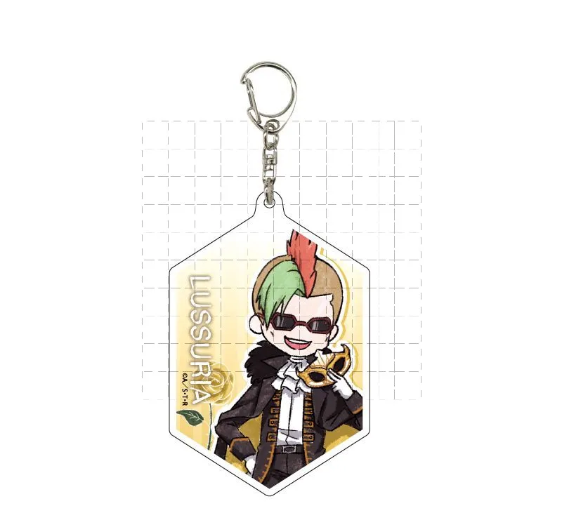 Аниме Levi XANXUS Lussuria Squalo Belphegor брелок кукла игра акриловый брелок кулон для подарка