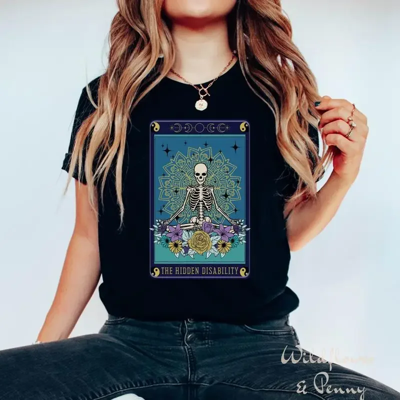 Camiseta de Concienciación sobre Discapacidad, Dolor Crónico, Derechos, Enfermedad Invisible, Regalo Oculto, Enfermedades