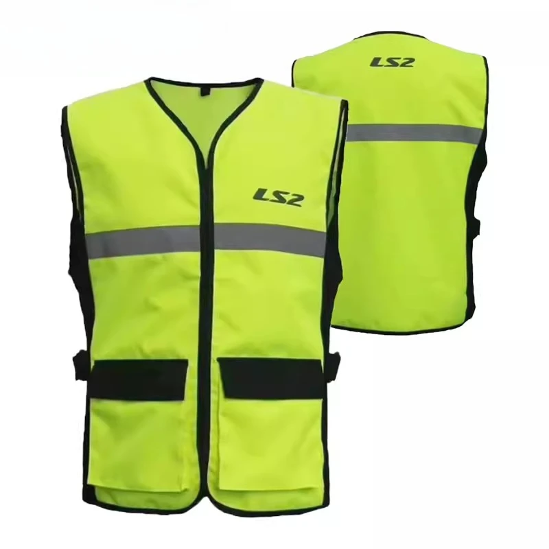 

Four Seasons Motorcycle Jacket Vest For Men Women Motorbike Riding Clothing Comfortable Breathable Moto Safety Vest Reflective
