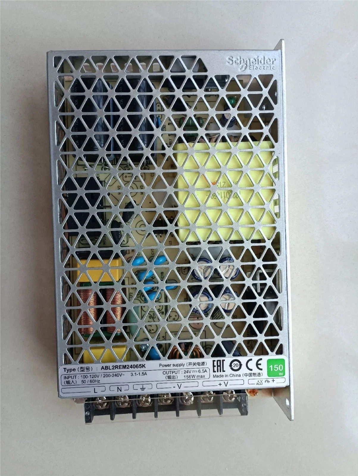 ABL2REM24065K single phase power supply, 100...240V input, 24V DC output, 156W, 6,5A