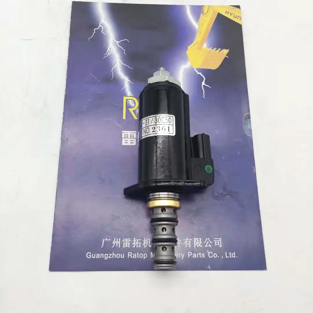 30C50-122 Solenoid SK200-6E SK210-6E Pump Solenoid Valve KDRDE5K-31/30C50-122 YN35V00048F1