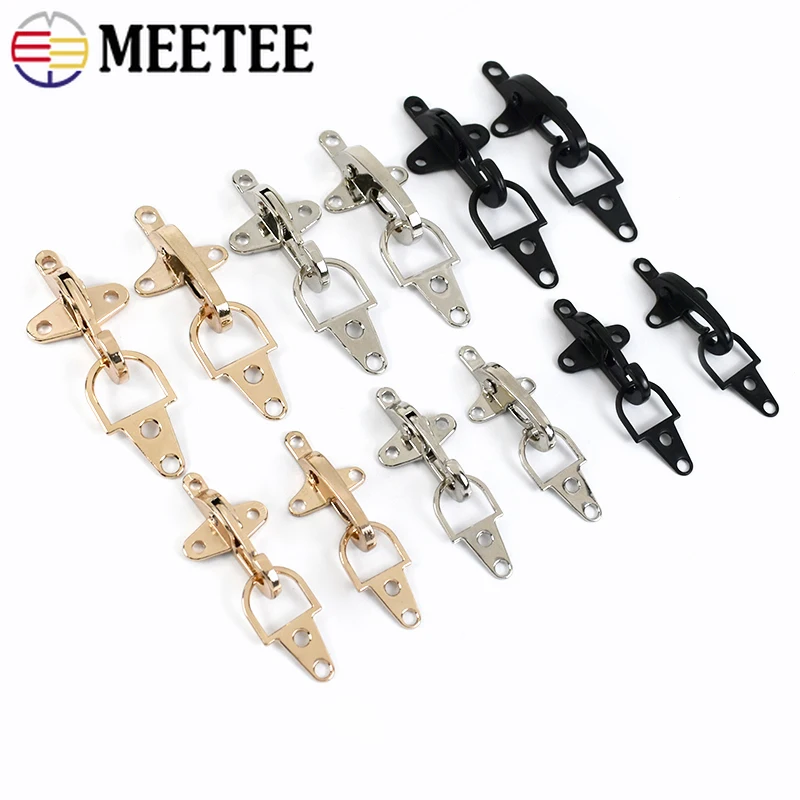 2/4/10Pc 4/5cm Metal Hook Buckle Lobster Clasp Bag Belt Strap Connector Clip Coat Down Jacket Buckles Sewing Clothes Accessories