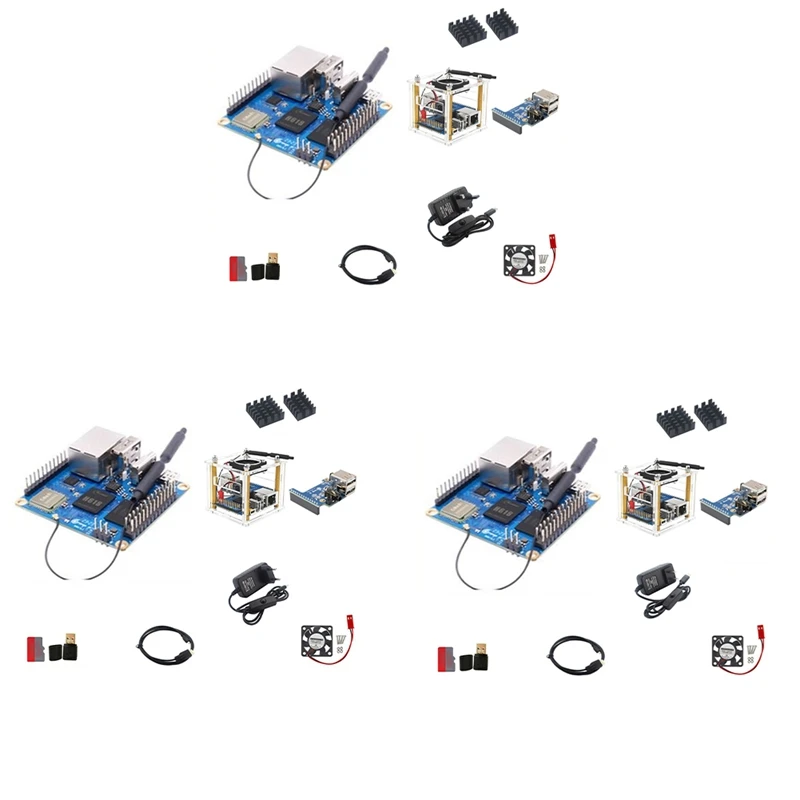 

1 комплект для Orange Pi Zero 3, 4 Гб, одноплатный компьютер, H618, стандартный чип, LPDDR4, комплект макетной платы Gigabit