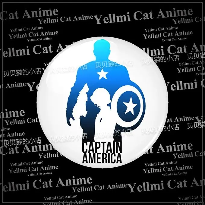 マーベルスーパーヒーロー商品 アニメ漫画 かわいいバッジ クリエイティブ カップル バックパック ペンダント アクセサリー ブローチ ギフト 卸売