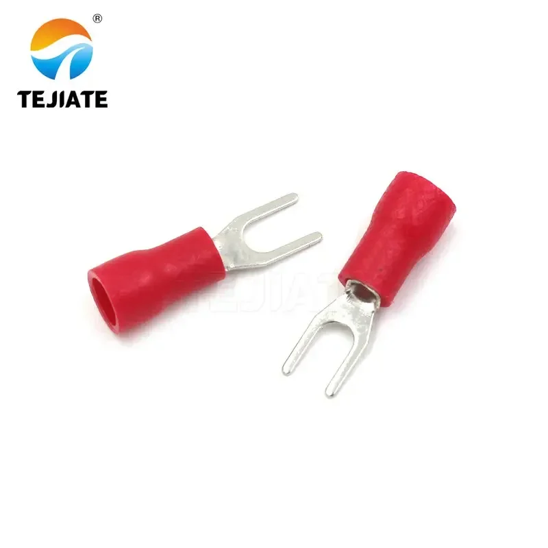 20 шт. клеммная колодка холодного прессования SV3.5-4 вилочная U-образная Y-образная изолированная лопасть пружинный разъем SV1.25-3 медная головка