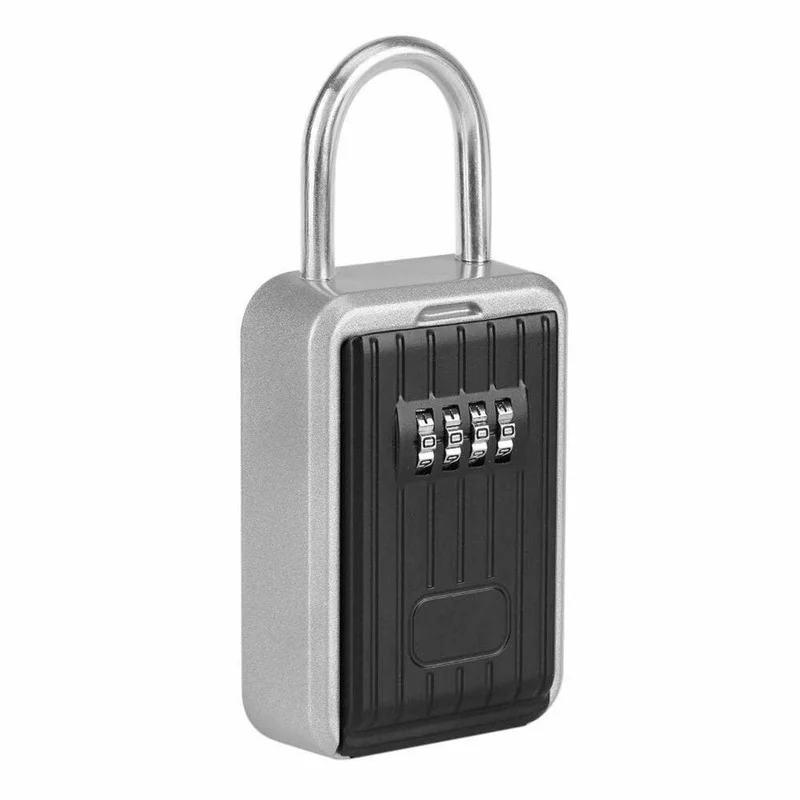 Combinazione a 4 cifre Password Key Safe può essere a parete per esterni Key Storage Lock Box Reset Password Key Cover