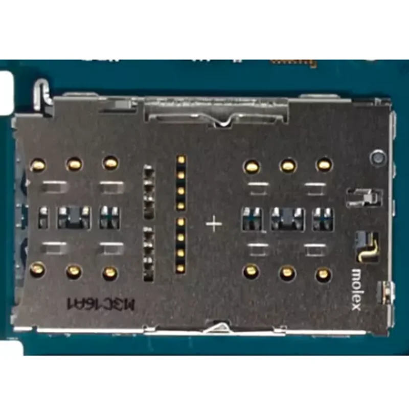 

2-10 шт., разъем для SIM-карты, разъем для чтения карт, разъем для Samsung Galaxy A25 A256 A256B M53 SM-M536B M536