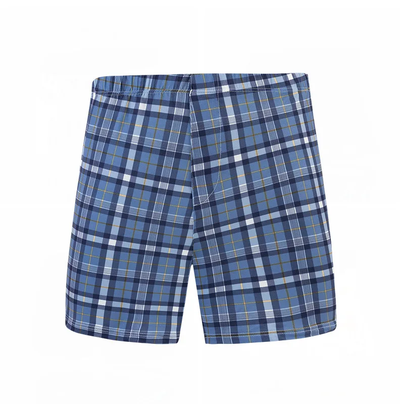 

Дышащие трусы, мужские клетчатые трусы-боксеры, большие размеры, трусики с высокой талией, свободные боксеры с принтом, удобное нижнее белье для мужчин