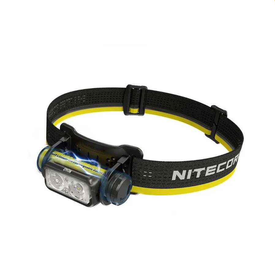 NITECORE NU40 Headlamp 1000Lumens USB-C Rechargeable Headlight High Performance Lightweight Headlamp Built-in Battery