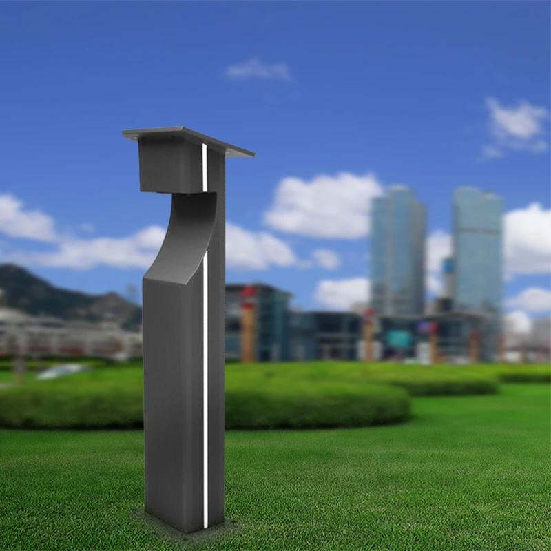 Neues Aluminium profil LED Solar Rasen Licht Outdoor Garten Solar Rasens ystem Boot Licht