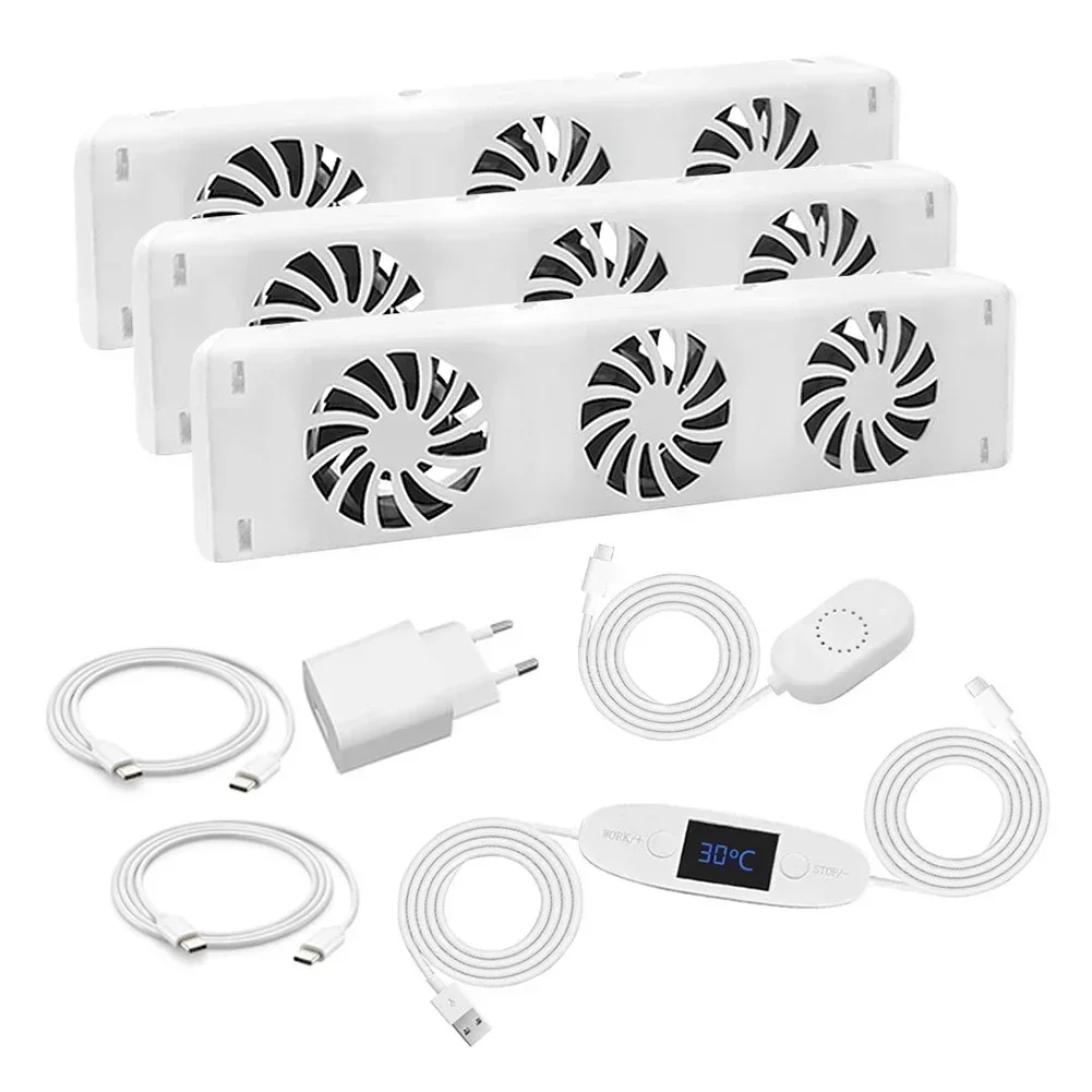 3.0 Smart Radiator Fan Radiator Booster Extension Set Ventilator Fan Smart Speed For Smart Radiator Booster Extension Set