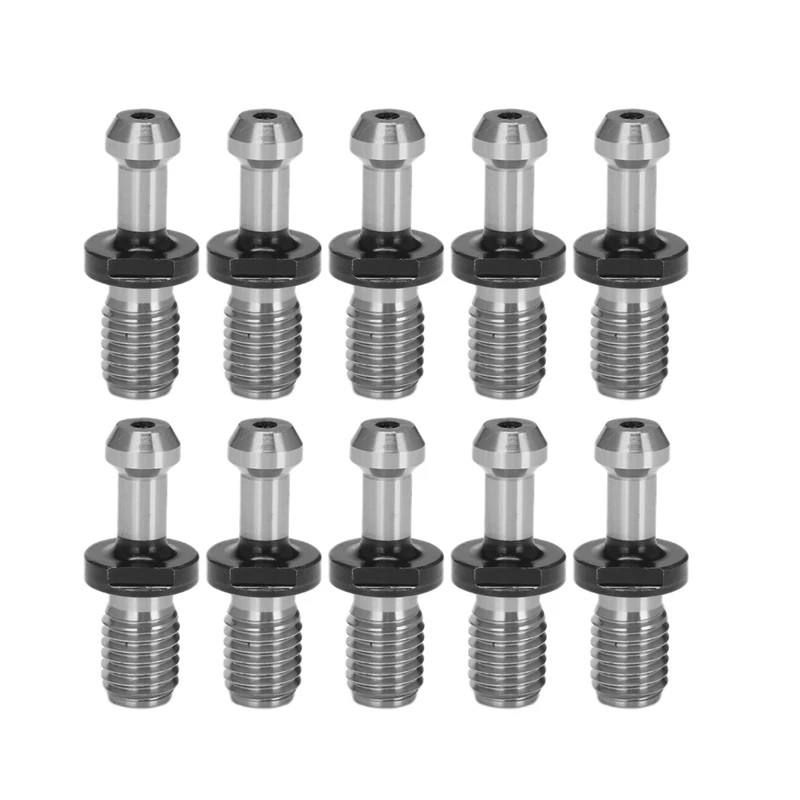 New 10 Pcs CAT40 45 Degree Pull Stud Retention Knob For HAAS CAT 40 CNC Tool Holder Replace CNC Lathe Accessories