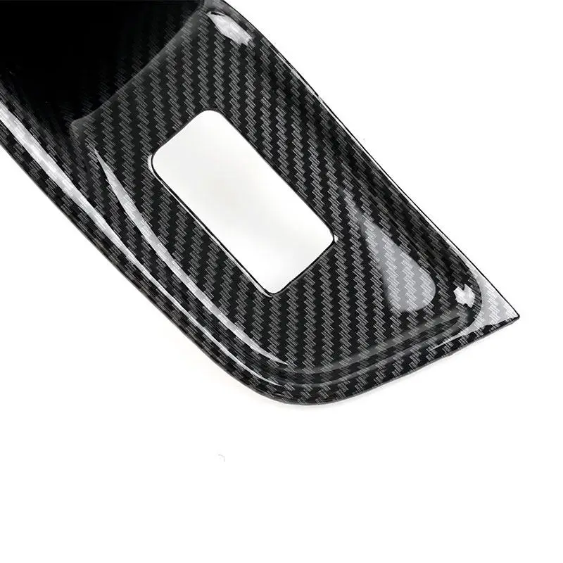 ABS Carbon Fiber Car Interior Accessories Door Window Glass Switch Button Armrest Panel Cover Trim For Audi A3 8V 2015-2020 LHD