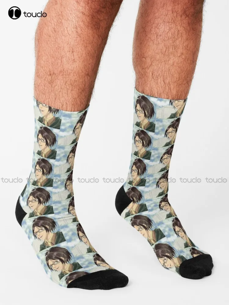 Hanji Zoe Manga Anime Hanjizoe Socks Funny Mens Socks Personalized Custom 360° Digital Print Gift Harajuku Colorful Retro Casual