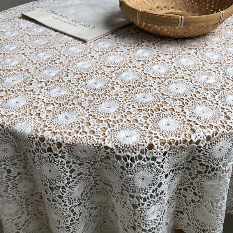 

Молочное шелковое кружево, водорастворимая полая кружевная ткань с вышивкой для платьев, юбки, домашнего декора во дворе