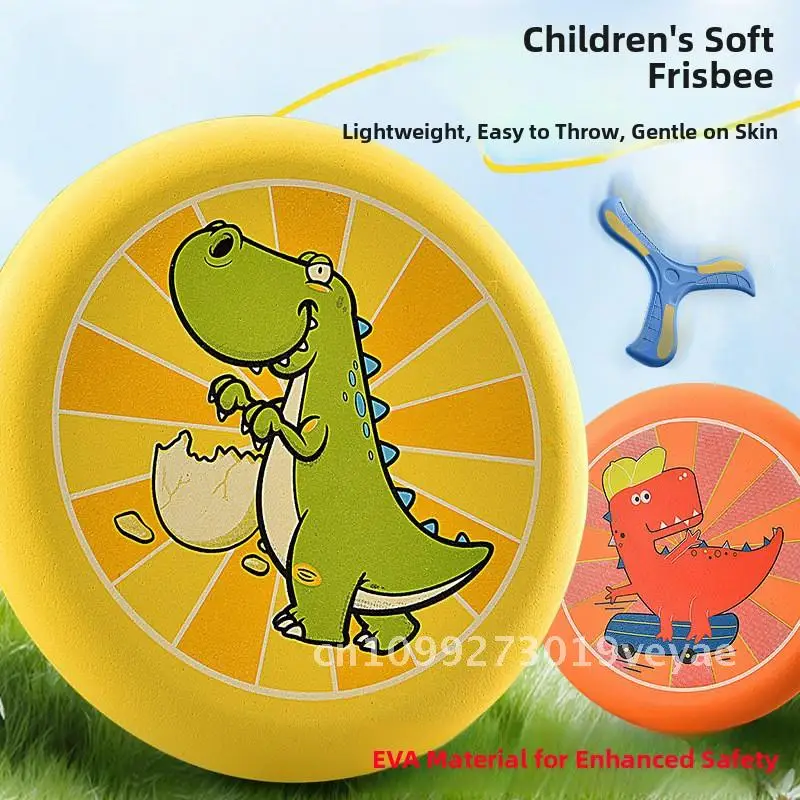 فريسبي ناعم للأطفال، فريسبي بوميرانج، لعبة تفاعلية بين الوالدين والطفل، ألعاب خارجية، رياضات سلامة رياض الأطفال