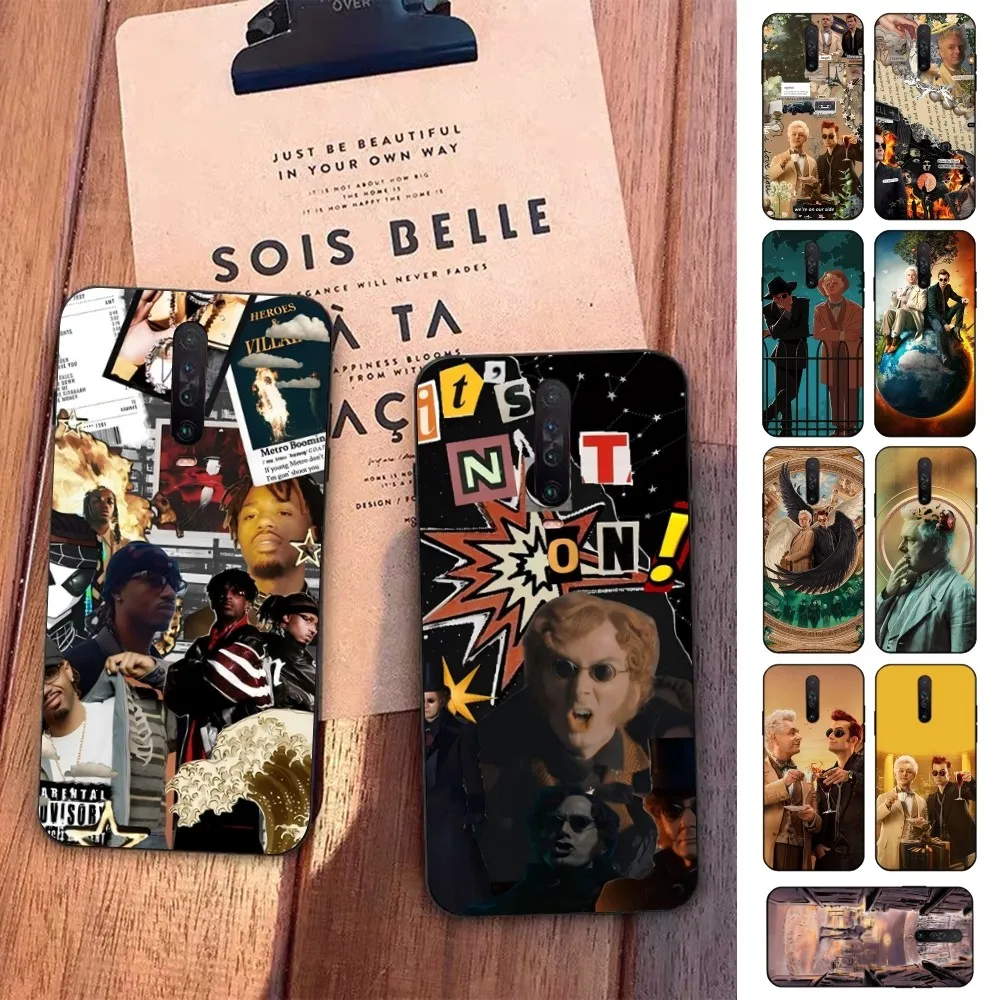 Good O-Omens Movie Phone Case For Redmi 5 6 7 8 9 10 plus pro 6 7 8 9 A GO K20 K30 K40 pro plus F3 Fundas