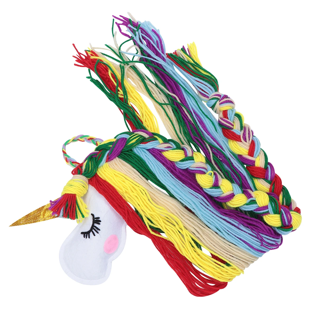 

1pc Girls Hairpin Storage Belt Barrette Holder Kids Headbands Clips Hanger Durable Cute Unicorn Wall Decor Fringe Bows Organizer