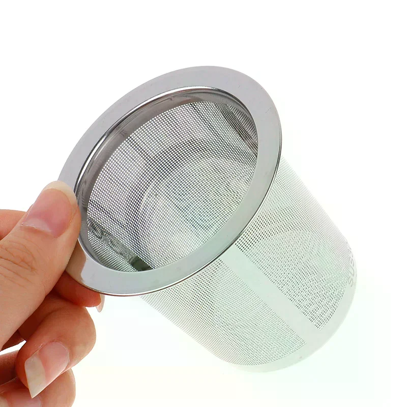 Tea Infuser Silver Mesh Kitchen Accessories Safe Density Tea Strainer Herb Tea Tools Accessories tea strainer Stainless Steel