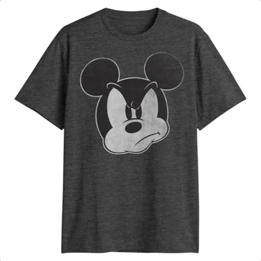 

Mad Mouse Distred Design TShirt for Adults