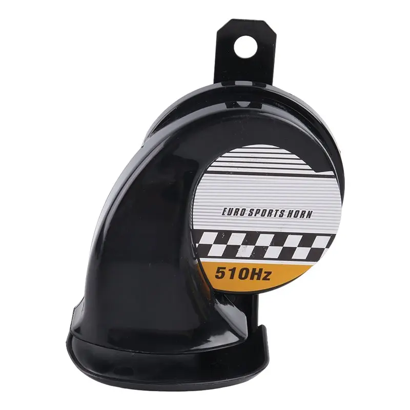2X 12V Air Motorcycle Horn Loud Electric Air Horn 130Db 510Hz Auto Horns Single-Tone For Motorcycle Car-AS55