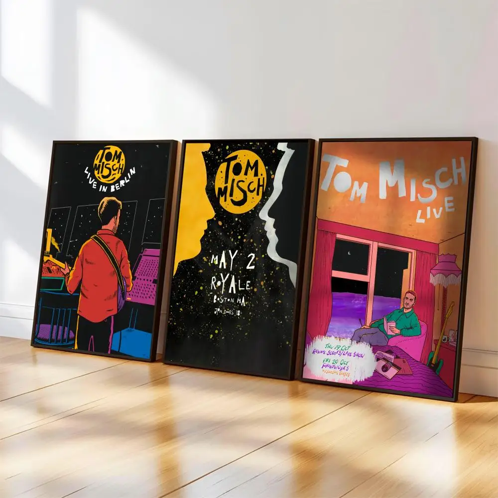 T-Tom M-Misch Poster, Musik-Album-Cover für Zimmer, Leinwandgemälde, Kunstdruck, Heimwanddekoration, Bild, Geschenk