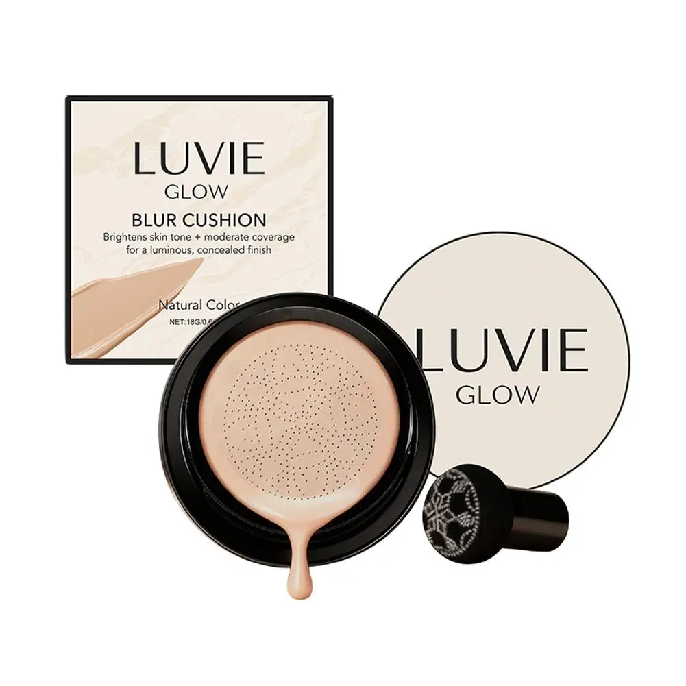 Face Foundation Concealer Cushion Lightweight Long-lasting Hydration Excellent Coverage Portable Cushion Cosmetic Korea Make up