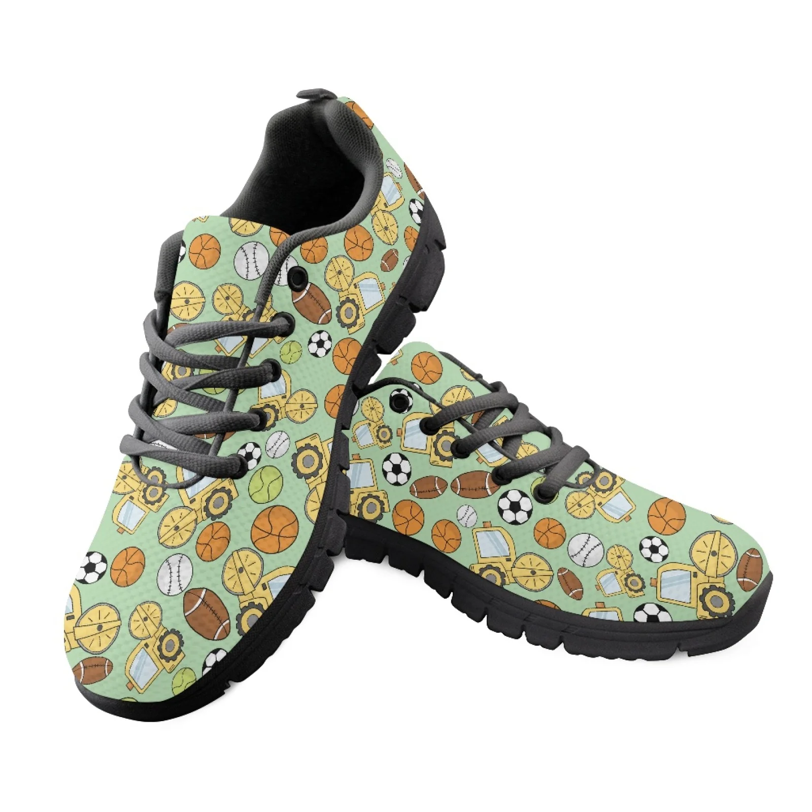 Coloranimal Sports Ball Vehicle Women Cushioned Jogging Shoes for Long Standing Hospital Floor All-Match Women Running Shoes