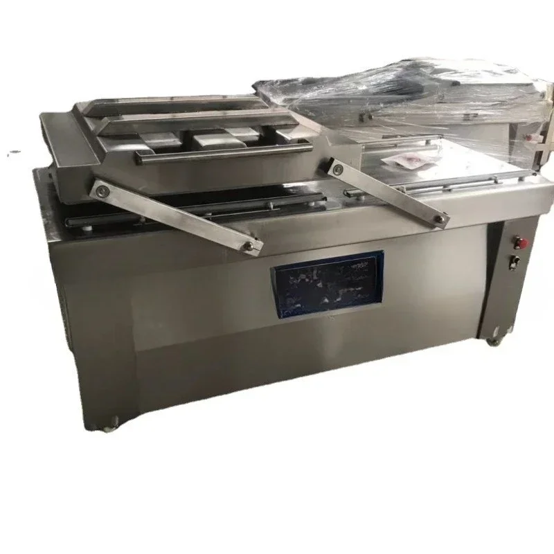 Vacuum nitrogen-filled packaging machine, high-efficiency fish vacuum sealing packaging machinery