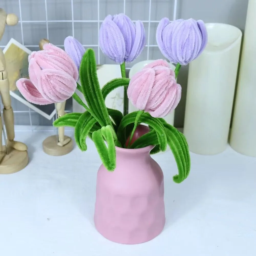 Modern Plastic Short Neck Flower Vase Flower Arrangement Nordic Flower Vase Durable Hydroponic Plant Vase Home Decorative