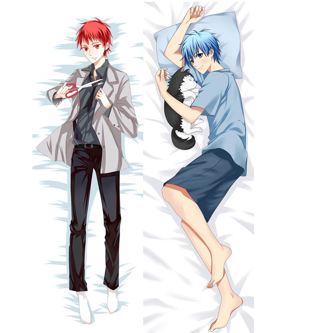 

Japan Anime Kuroko no Basuke No.11 Tetsuya Kuroko Hugging Body Pillow Case Cover anime pillow pet G17 Dakimakura