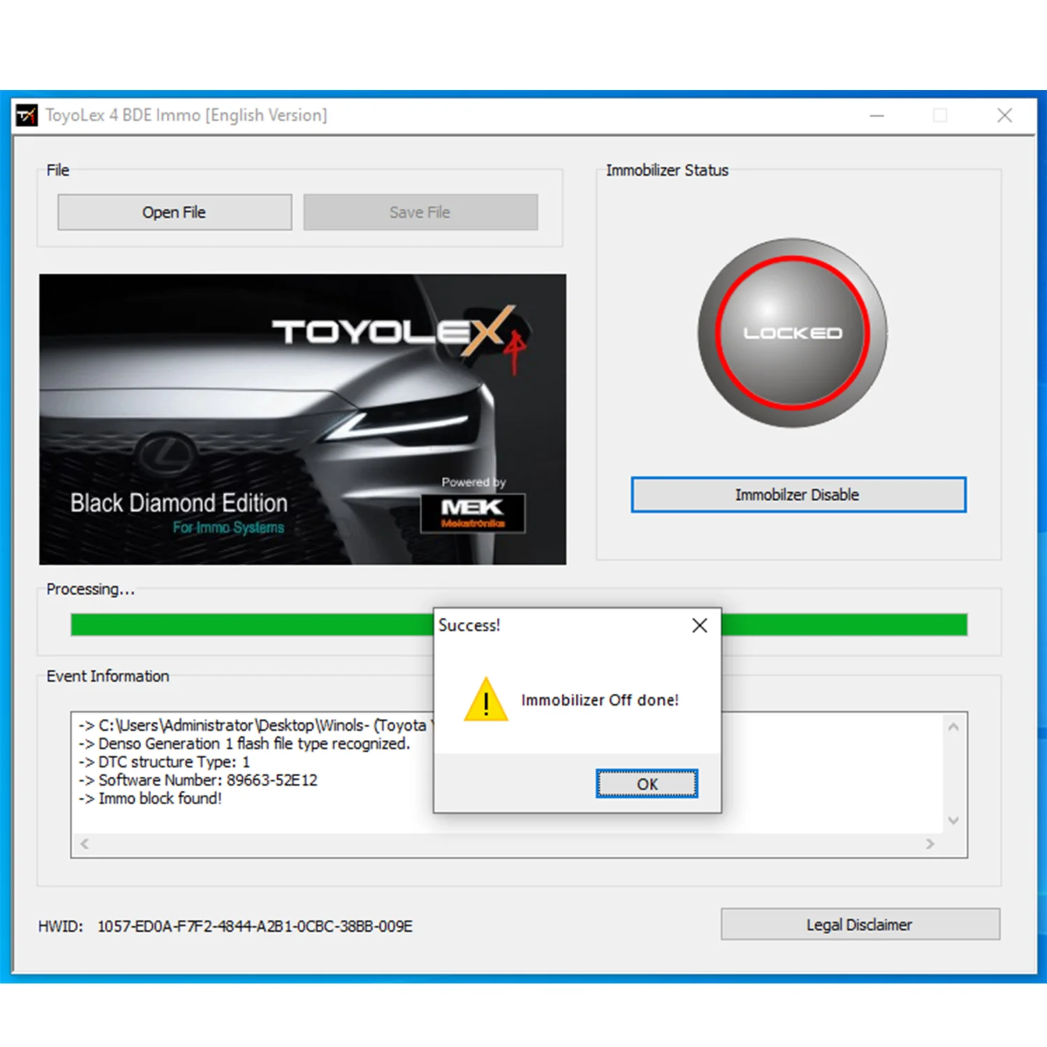 Toyolex 4-generador de claves ilimitado para coche, accesorio para Lexus Denso Mascheramento DTC, desactivación Funziona para Kess Ktag ECU Tuning, 2023