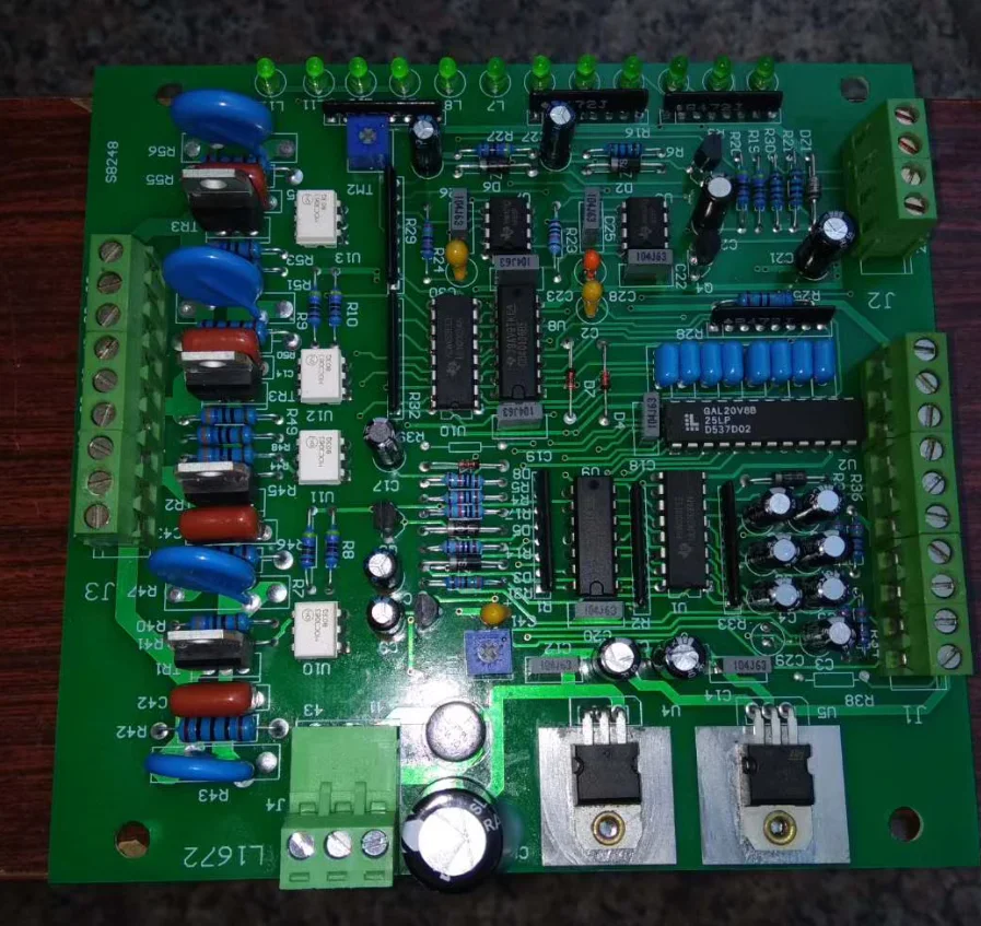 

Precision cutting machine circuit board LJ-12-7-2A four column cutting machine control computer board Precision circuit board