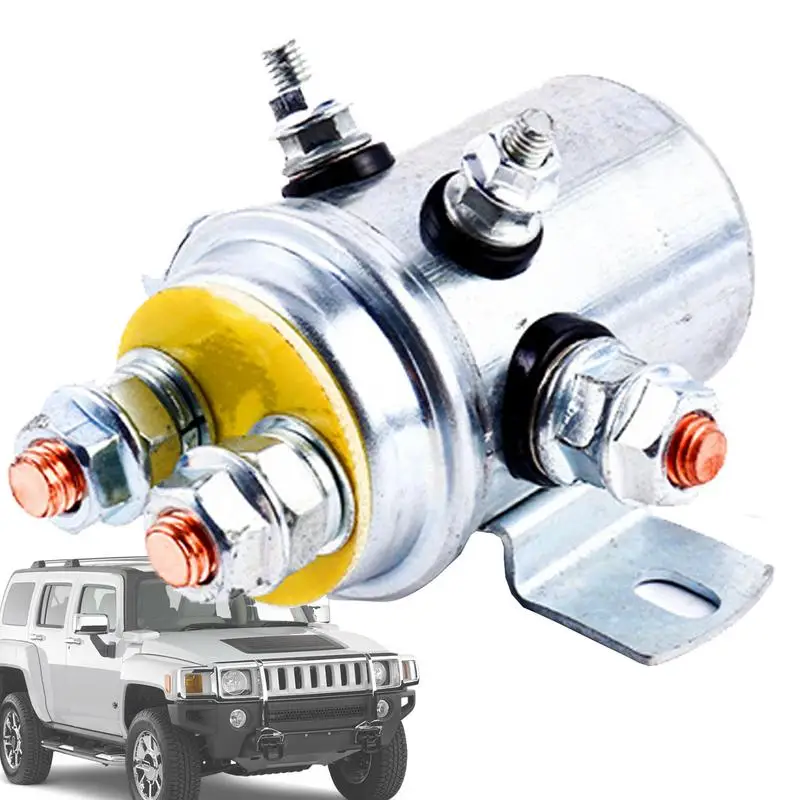 

Winch Solenoid Contactor Relay 6 pin NC 12V-48V 200A Automotive Relay normally open and close relay Car truck Starter Contactor