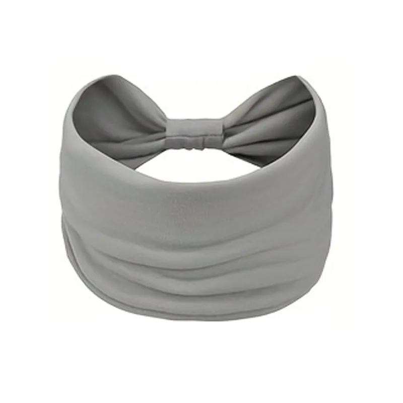 واسعة Headbands للنساء أنيق أشرطة رأس بوهو العصابات الشعر الرياضة اليوغا عمامة القطن عدم الانزلاق باندانا إكسسوارات الشعر