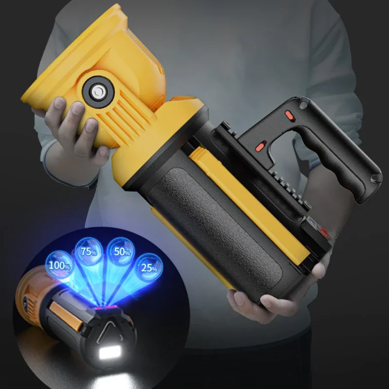 Work light, maintenance light, strongcharging emergency , outdoor super bright LED searchlight, flash