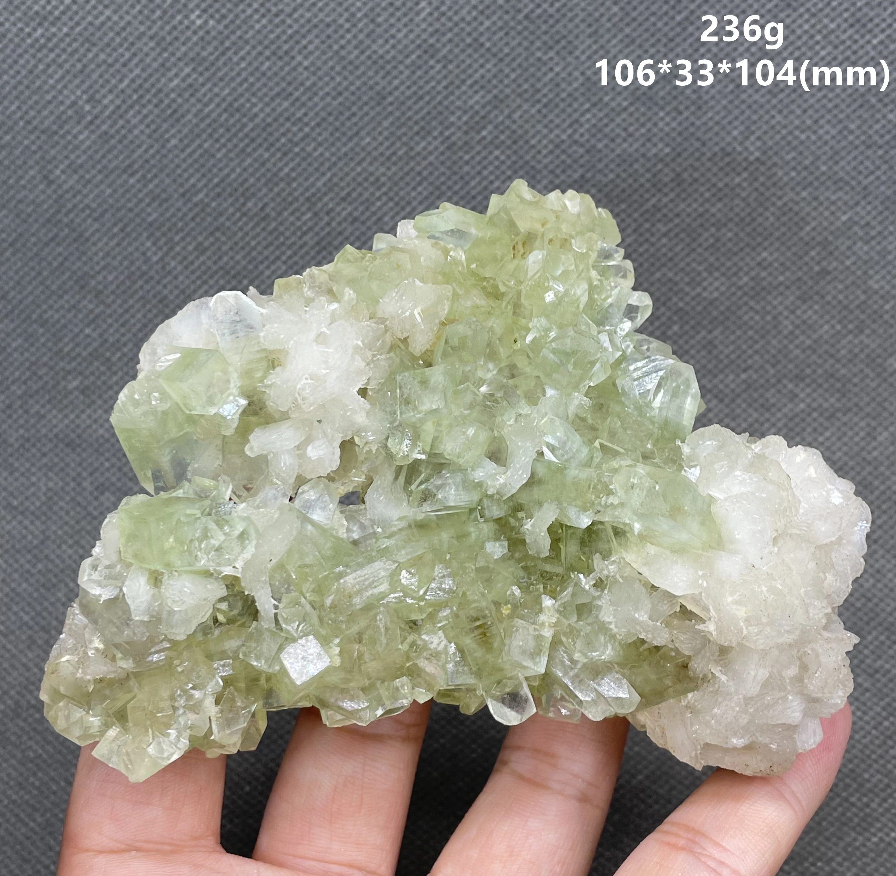 BIG! RARE! 100% Natural green apophyllite Mineral Specimen Ore Crystal Rock stones and crystals quartz