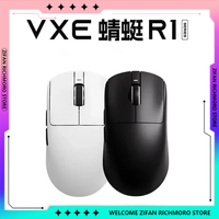 VGN VXE Dragonfly R1 PAW3395 Sensor Nordic 52840 2KHz FPS Gaming Mouse Smart Speed X Low Delay Wireless Mouse Gamer Customize