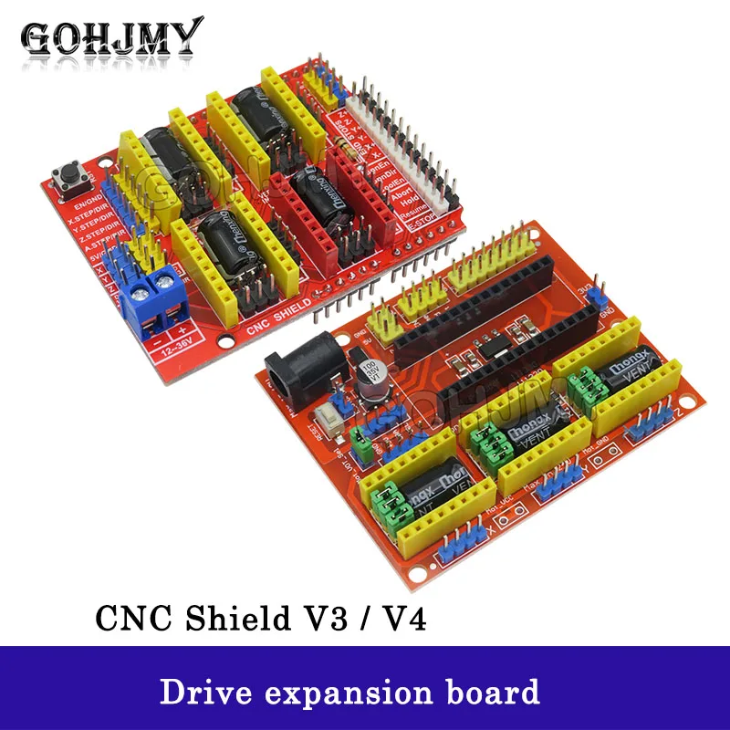 CNC Shield V3/V4 engraving machine expansion board 3D printer A4988 driver board