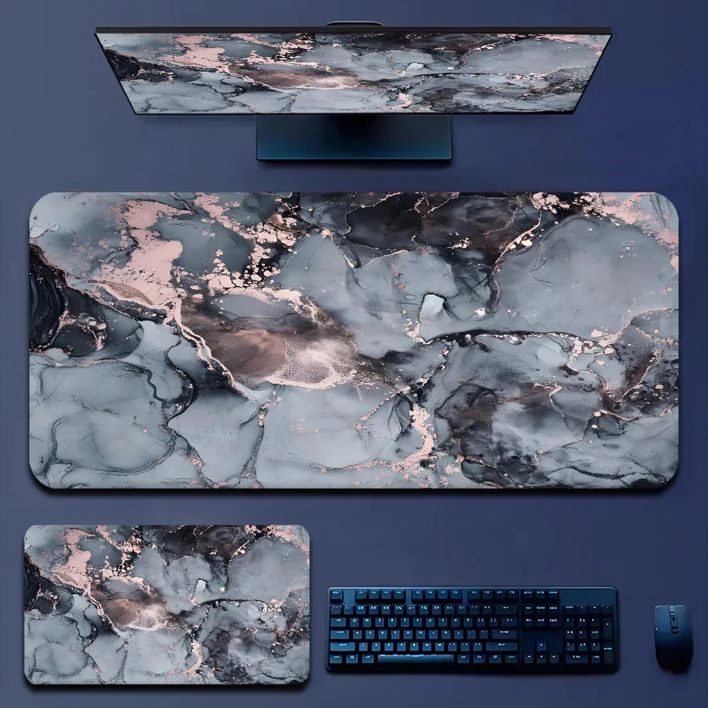 marble gaming mouse pad non slip