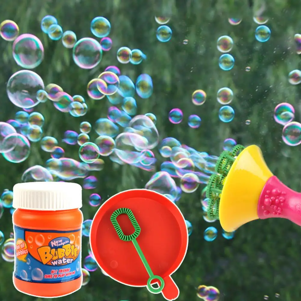 Create Atmosphere  Creative Multiple Head Instrument Bubble Shooter Colorful Bubble Shooter Easy to Grip   Child Toy