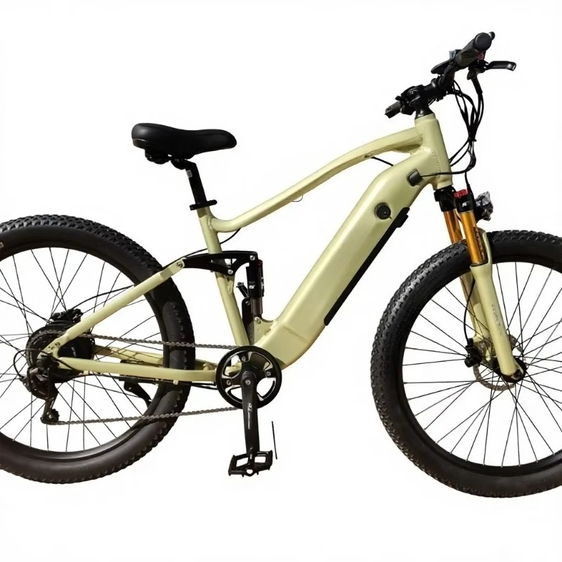 BRElectric Lithium-Battery-Assisted Aluminum Alloy Frame Mountain Bike Adults Variable Gears Dual Disc Brakes Suitable Men Women